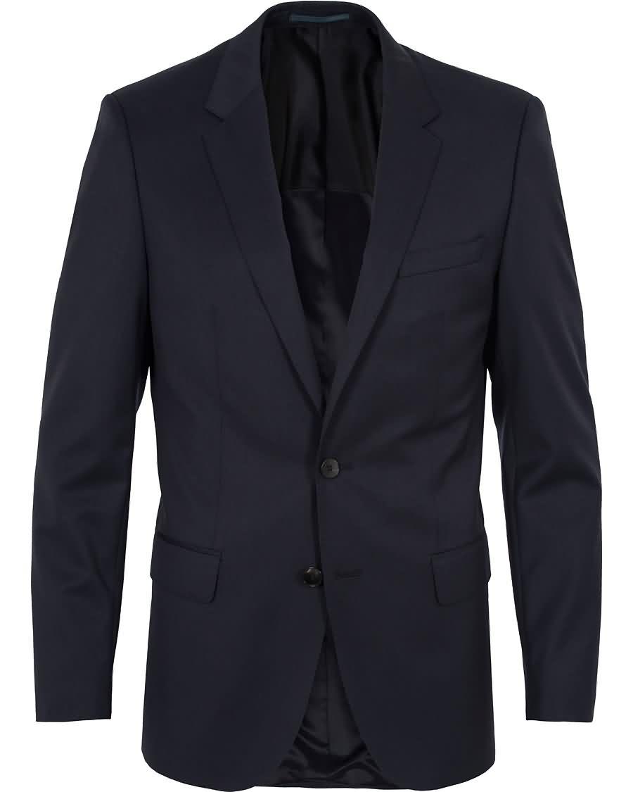 boss hayes regular fit wool blazer dark blue Style Billig tf0u1